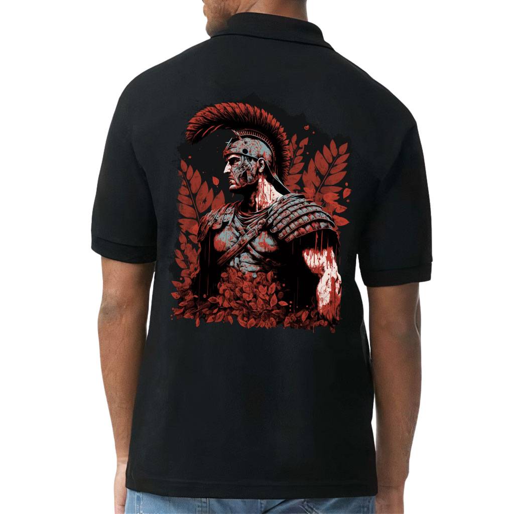 Roman Jersey Sport T-Shirt - Fighter T-Shirt - Art Sport Tee Color : Black|Navy|Sport Gray|White 