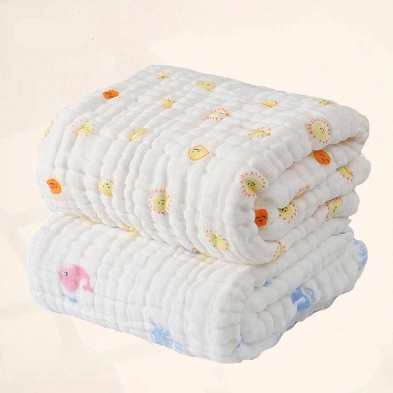 Ultra-Soft Cotton Baby Bath Towel Blanket - Multi-Purpose Infant Bathrobe & Swaddle Color : 70X90CM Whale|70X90CM Cows|70X90CM Car|70X90CM Avocado|70X90CM Unicorn|105X105CM Flamingo|105X105CM Whale|105X105CM Elephant|105X105CM Dinosaur|105X105CM White|105X105CM Blue|105X105CM Yellow|105X105CM Pink 