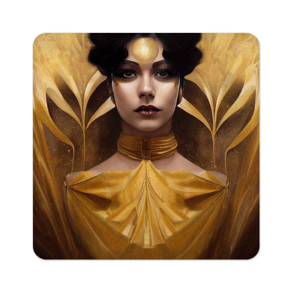 Cute Design Square Coasters - Beautiful Face Coaster - Cool Coasters for Drinks  