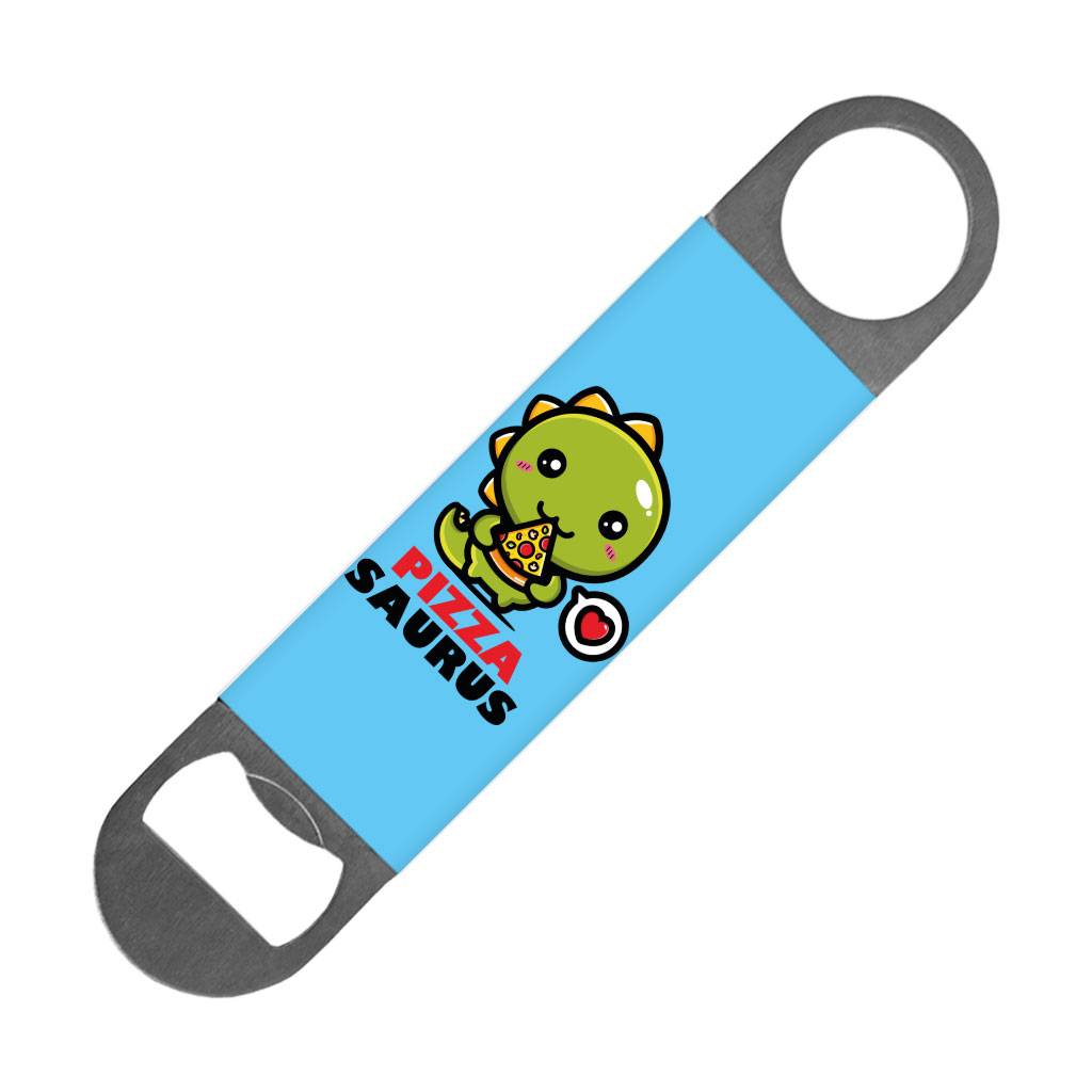 Dino Pizza Bottle Opener - Graphic Beer Opener - Colorful Bottle Opener  
