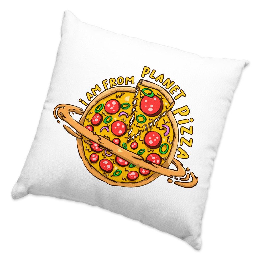 I Am From Pizza Planet Square Pillow Cases - Unique Pillow Covers - Printed Pillowcases  