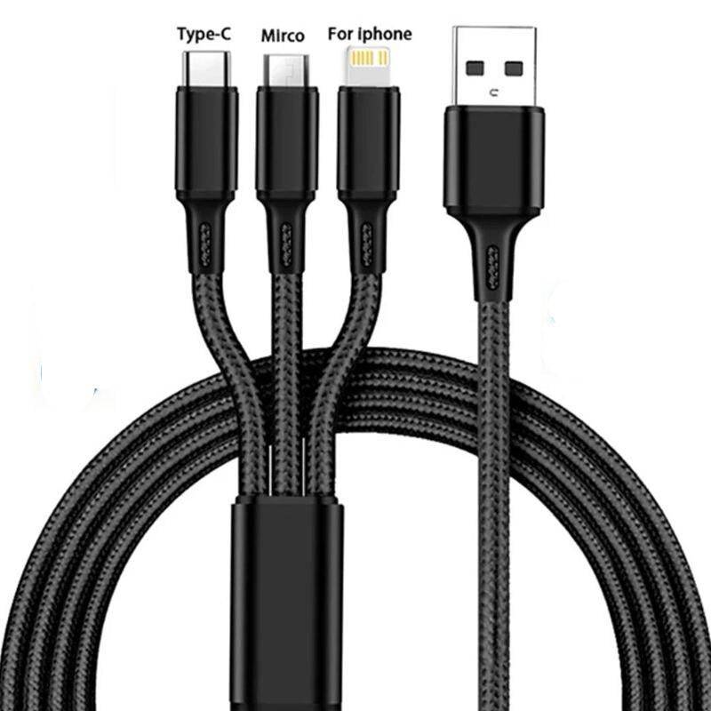 3-in-1 Multi-Port Fast Charging Cable  
