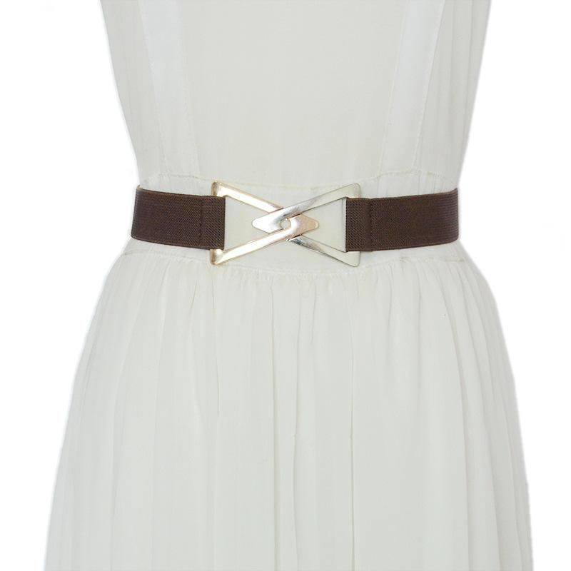 Chic Elastic Corset Belt Fashion Accessories Color: Coffee Belt Length: 65cm 