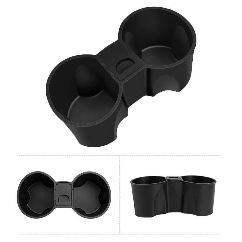 Waterproof Console Double Hole Cup Holder Insert for 2021 Model 3Y Style : Style A|Style B 