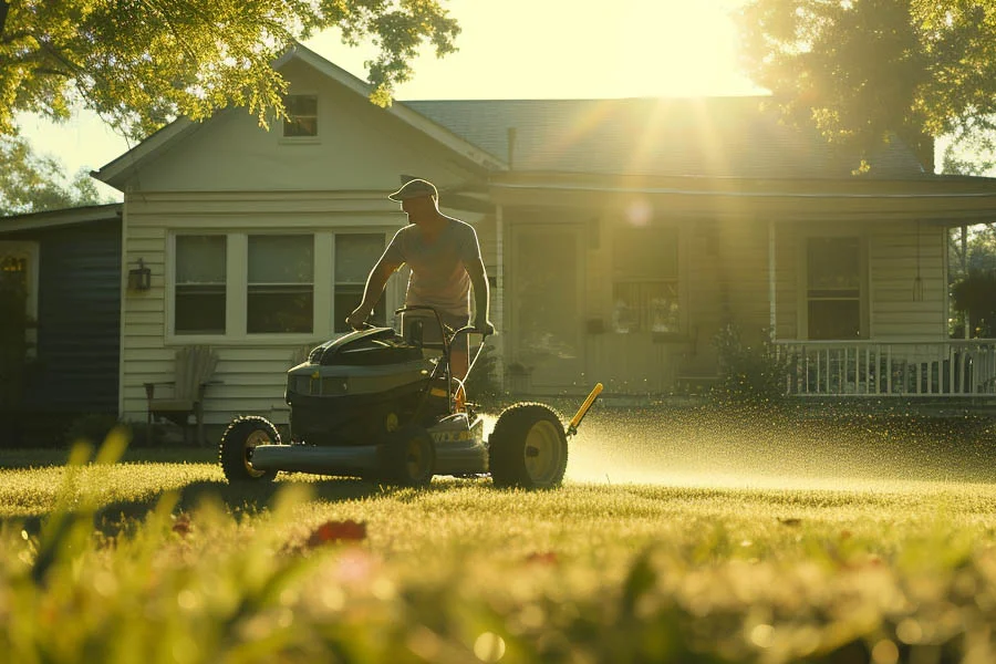 battery operated lawn equipment